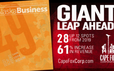 Cape Fox Corporation Takes a Giant Leap Ahead as a Leading Alaska Business
