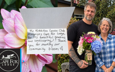 Cape Fox Lodge Recognized by Community Group for its Beautiful Gardens and Landscapes