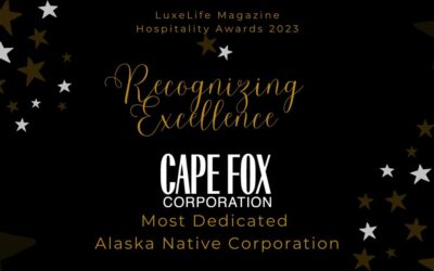 Cape Fox Corporation Awarded as Most Dedicated Alaska Native Corporation
