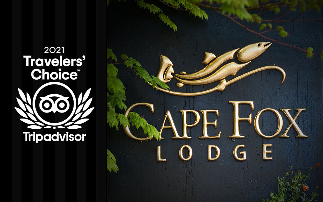 Cape Fox Lodge is a 2021 Travelers’ Choice Award Winner from TripAdvisor